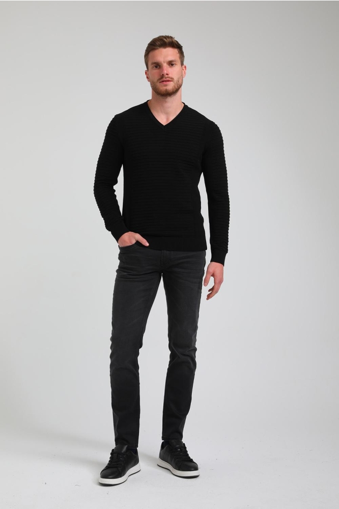 TRUI MET STRUCTUUR 614266 201 black